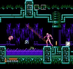 une photo d'Ã©cran de Shatterhand sur Nintendo Nes